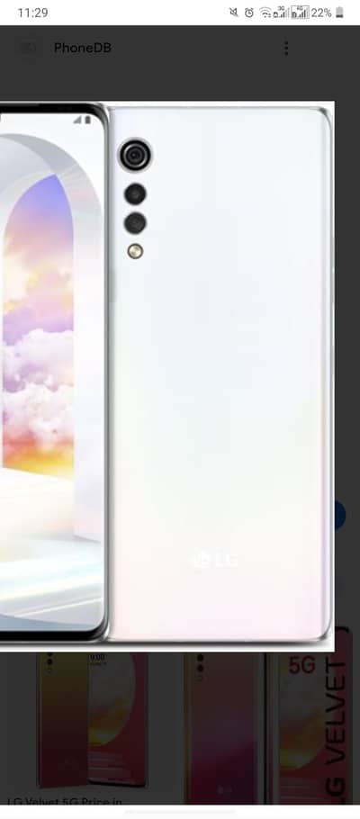 LG Velvet 5g All ok set