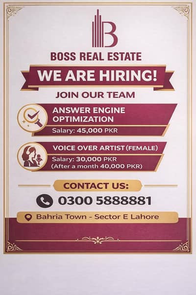 We are Hiring Answer Engine Optimization || Voice Over Artist ( Female
