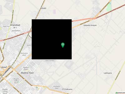 22 Marla Residential Plot in Raza Town Canal Road