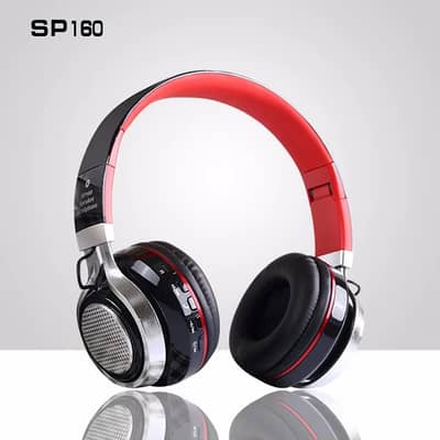 RGB LED Wireless Bluetooth Headphones with Mic