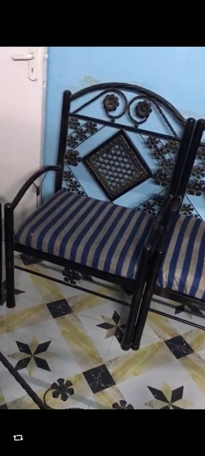Metal Sofa Set
