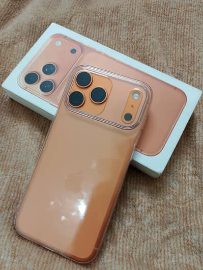 17 PRO MAX  ORANGE  SIGNATURE COLOR JV