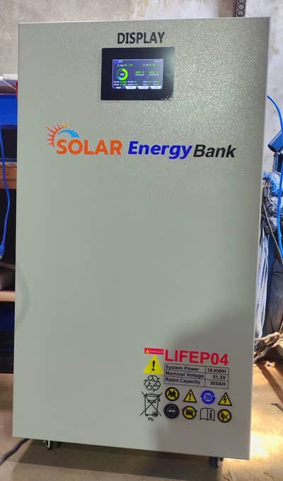 solar energy Bank 48 volt 305 ampar