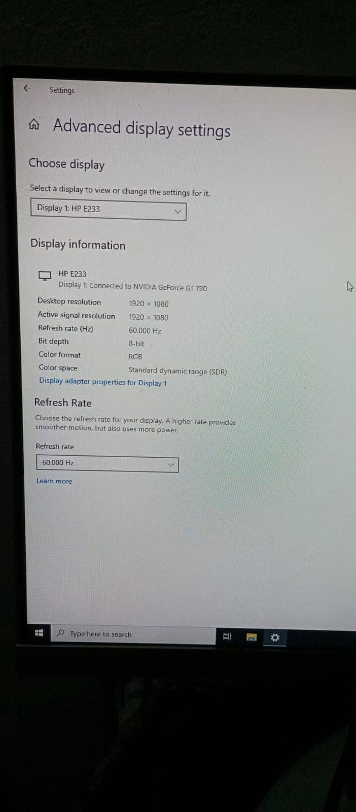 HP E233 Border Less 0