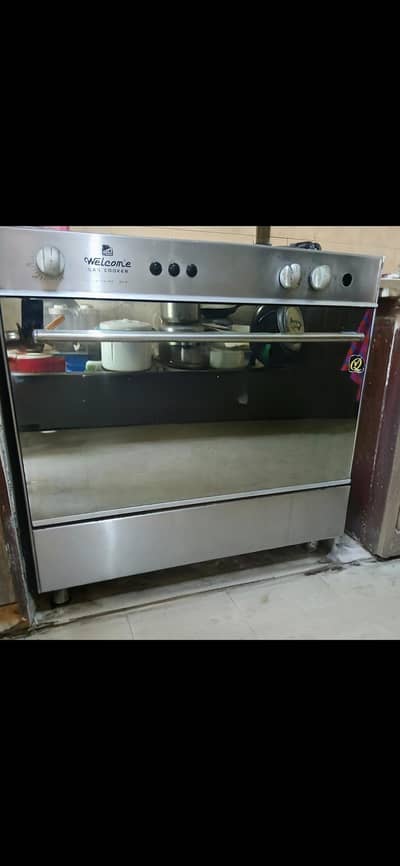 Welcome GAS COOKER AND OVEN