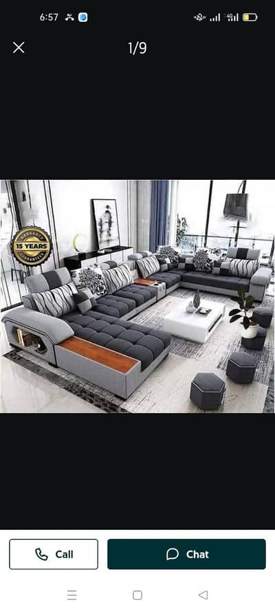 L shape sofa/8.5 seater sofa set/wooden sofa/L shape sofa/corner sofa