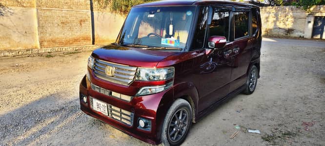 Honda N Box 2014  2Tone Color Style - G Turbo SS Package