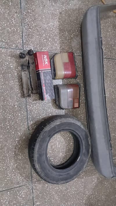 Mehran Bumper, Black Lights, Tyre, Ball joints