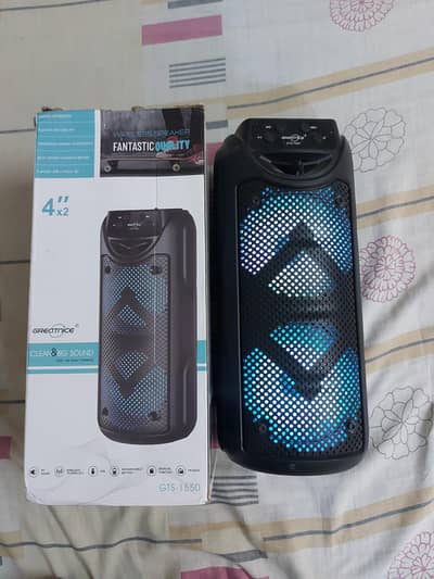 4 inches Dual Drivers Bluetooth Speaker 10watt each speaker