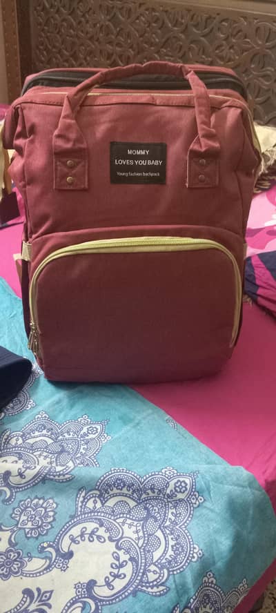 branded baby bag
