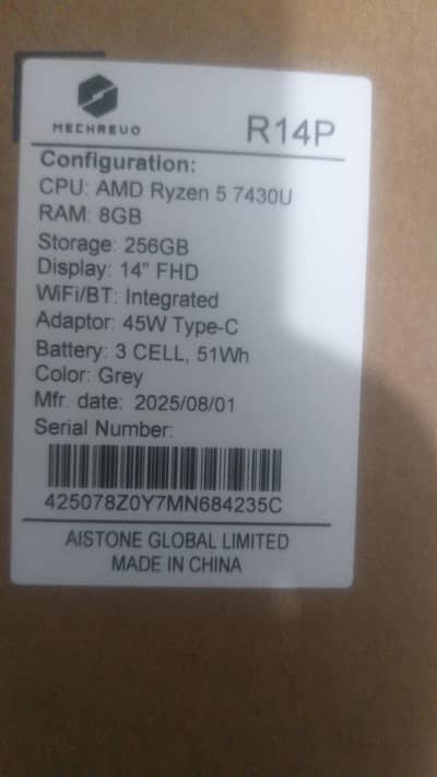 Laptop For Sell New Box Pack