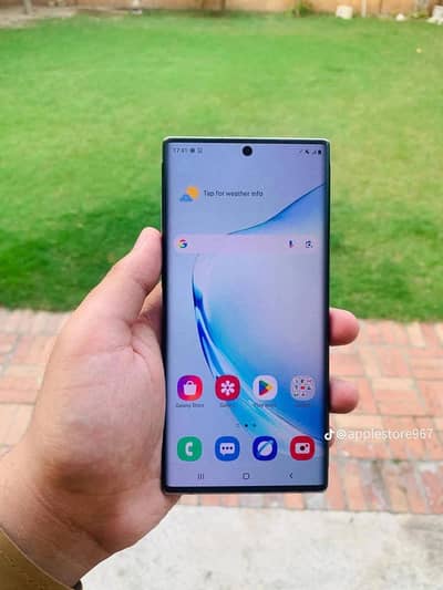 Samsung note10 plus Exang pocbal 12 256 gb