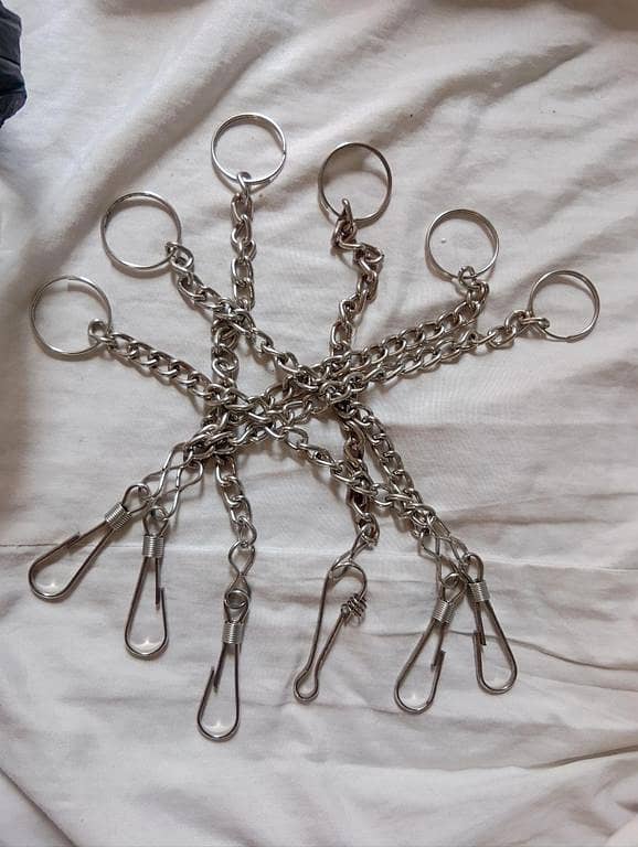 Metal Wallet Chain – Security Chain for Wallets, Keys & Bags (Anti-Theft Belt Loop Chain)