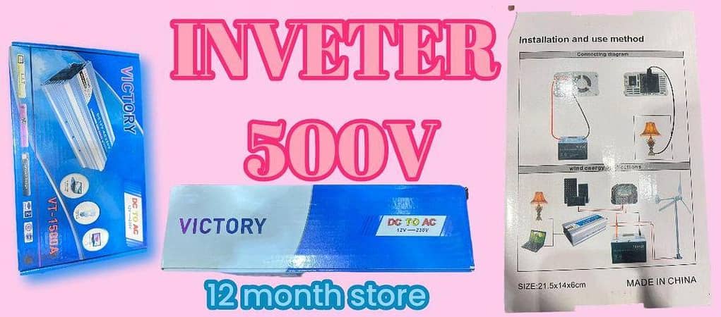 INVETER 500V Battery Inverter