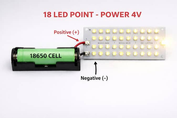 pack of 1/2/3/4/5 (4v led chip ( use in DC 4v power )DIY EMERGENCY LIGHT USE