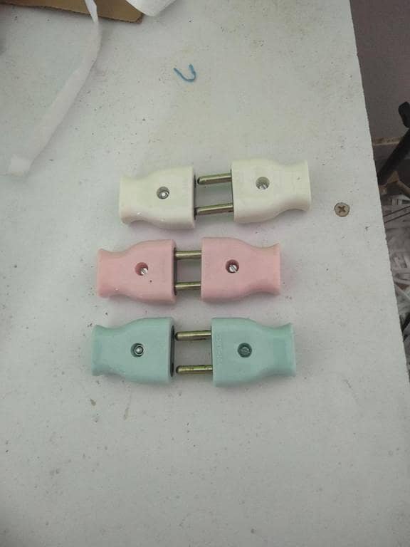 (2Pair 4 pcs) of Male To Female Switch Male & Female Electrical Plug For Electric Fitting Tools