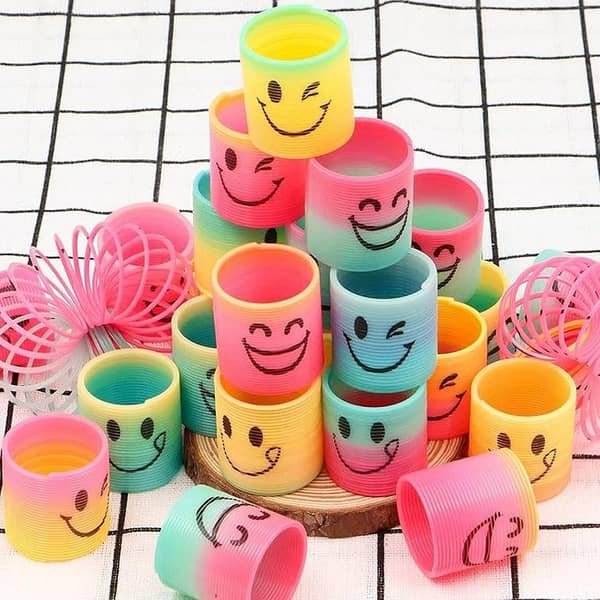 3-Piece Mini Rainbow Spring Set for Kids