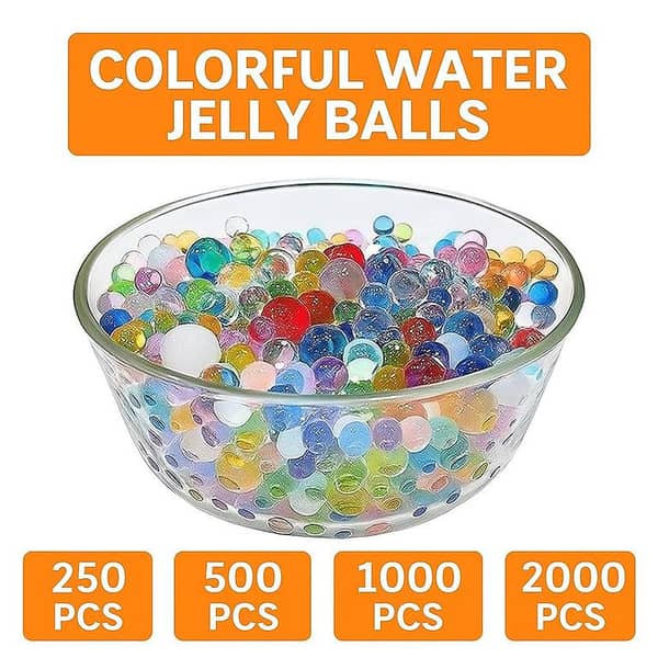 pack of (250/500/ 1000/2000/2500/250/balls water jelly balls soft jelly balls