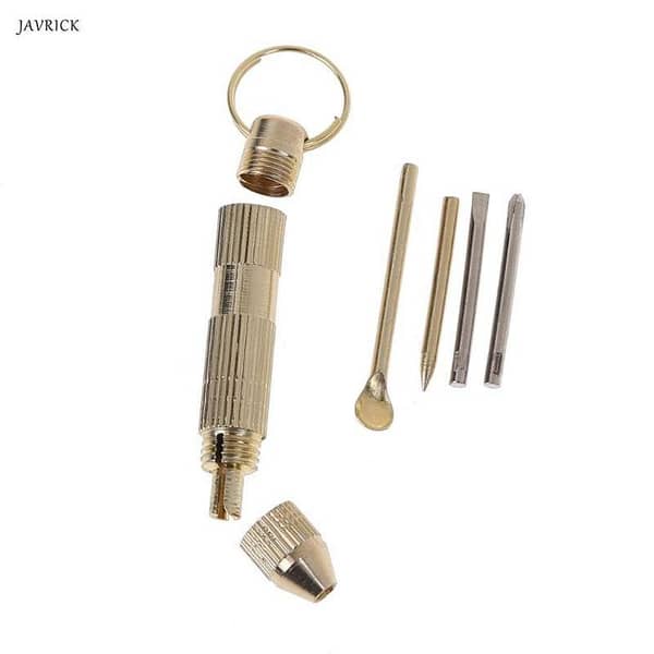 4-in-1 Mini Portable Keychain Tool for Everyday Carry