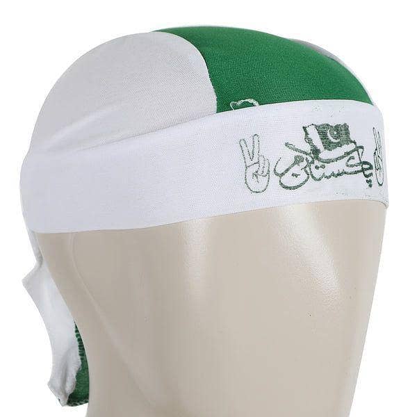 Independence Day Girls Headband - Green and White