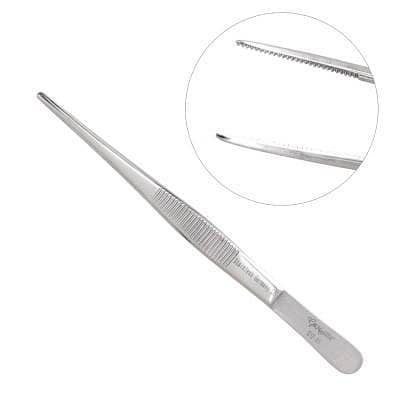 Technical Tweezers Straight – 15 cm – Model Making, Electricians & Industrial Use – Stainless Steel