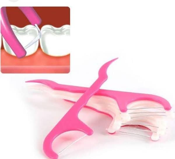 30x Dental Floss Picks – Tooth Cleaning Sticks for Oral Hygiene & Fresh Breath