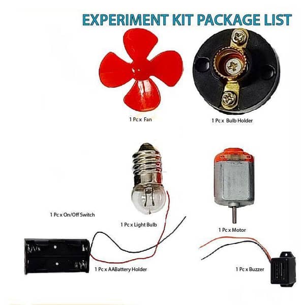 Electronic Science Project Kit for Students | DIY Educational Motor Kit