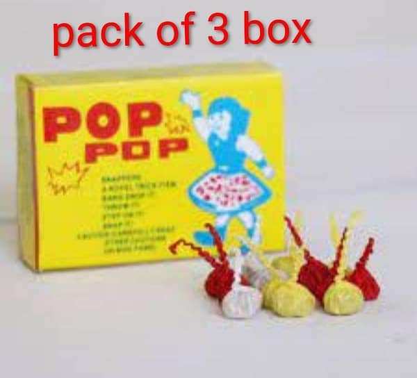 Pop-Pop Crackers 3-Box Set for Parties, Weddings, and Events
