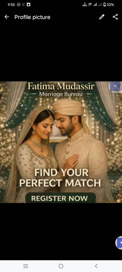 Fatima mudassir Marriage bureau