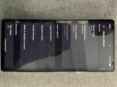 Google Pixel 7a 128GB – PTA Approved – 10/10 Condition