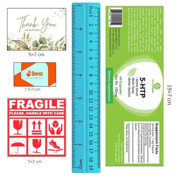 Customize Sticker – Business Logo, Product Label, Fragile and Thank You Sticker