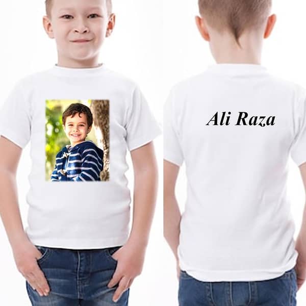 Customiz t shirt - Name T shirt - Picture T shirt - Birthday Gift - gift for friend - gift for boys - Kids T shirt - Boys T shirt