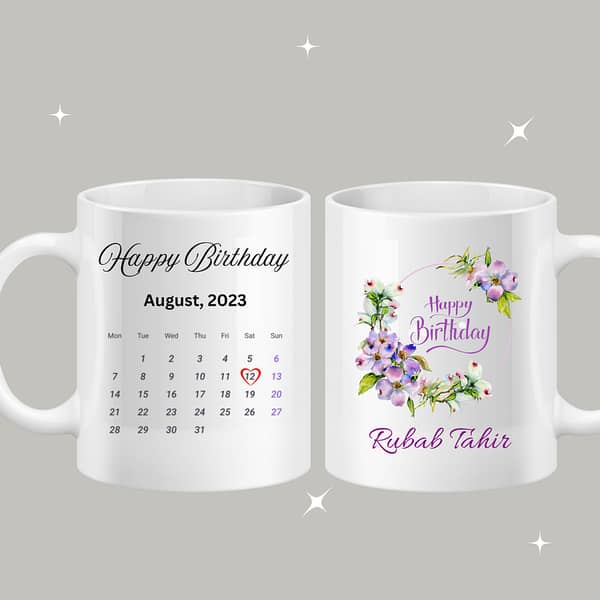 customize Birthday mug - Gift Item - Happy birthday - Birthday gift - Customize Birthday Mug -  Name Mug - Picture Mug - gift for boys - gift for girls - Gift for father - Gift for mother - Gift for friend