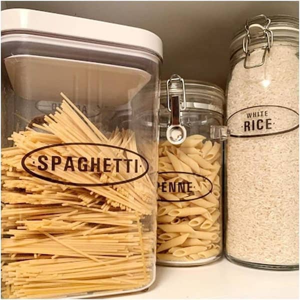 Product Label - Transparent Sticker Label for Jar and Spice Labels (Urdu) - Customize Sticker