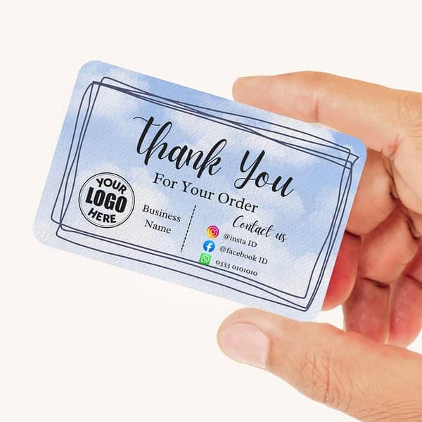 Online Shop Card - Customize Card, Invitation Card, Small Business Card, Online Business Card, Thank You Cards, Customer Greeting Cards