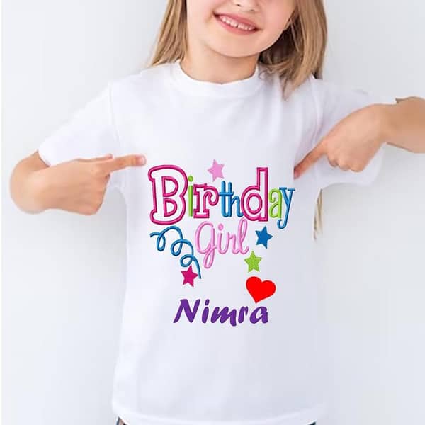 Customize T shirt - Birthday T shirt - Birthday gift - Name T shirt - T shirt for boys - Birthday T shirt for kids - T shirt for girls  - Kids T shirt - Tshirt