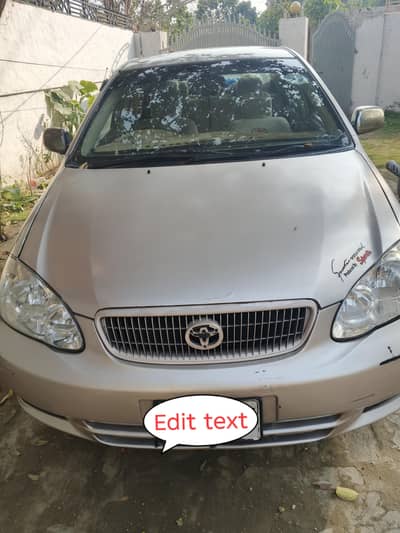 Toyota Corolla Gli Modal 2003