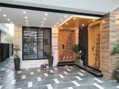 10.5 Marla Proper Double Unit House with Mezzanine Floor Near Future World School & Phase 7 Expressway