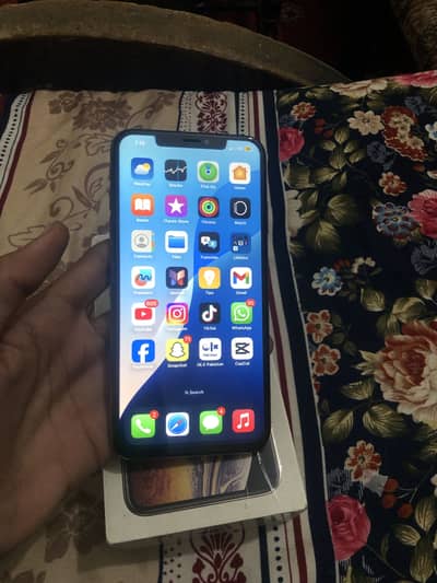 iphone Xsmax Dual PTA argent sale