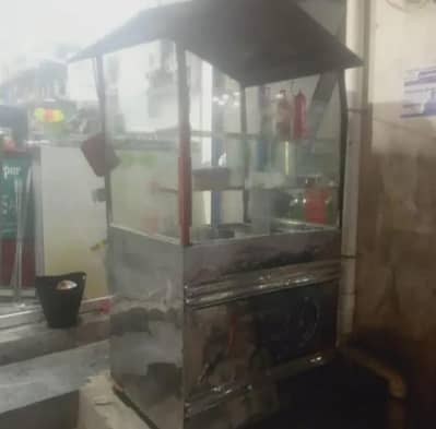 Fries Counter all okay  with some equipment