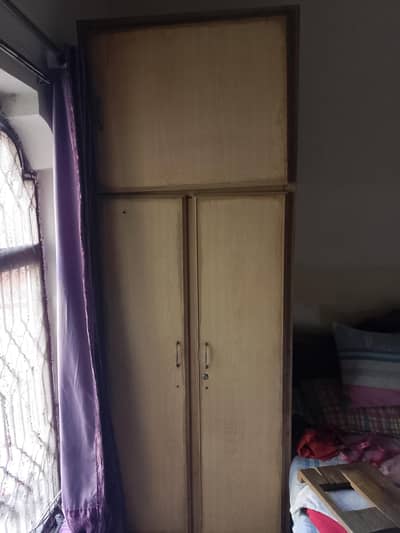 wood wardrobe