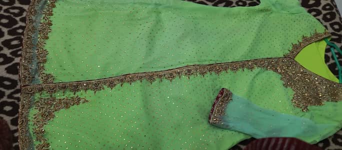 Green Embroidered Shirt
