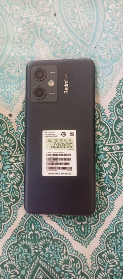 REDMI NOTE 12R PRO 8+11/256 COME FROM ABOARD 10/10 CONDITION