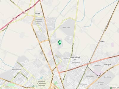 5 Marla East Side plot For Sale In Hassan Block Khayaban Gardens Sarghodha Road Faisalabad