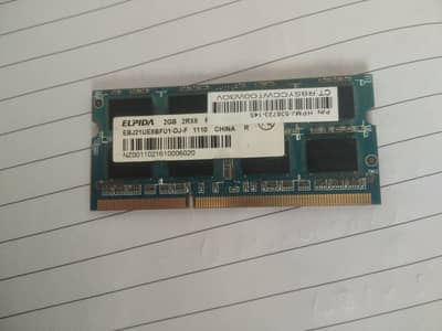2gb ddr3 laptop ram