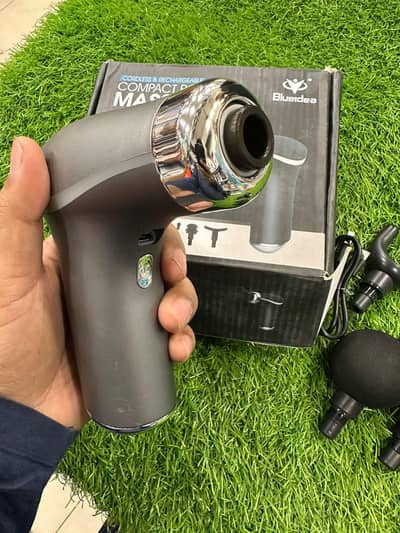 Cordless Lithium ion Compact Power Full Body Vibrating Massager 8 Head