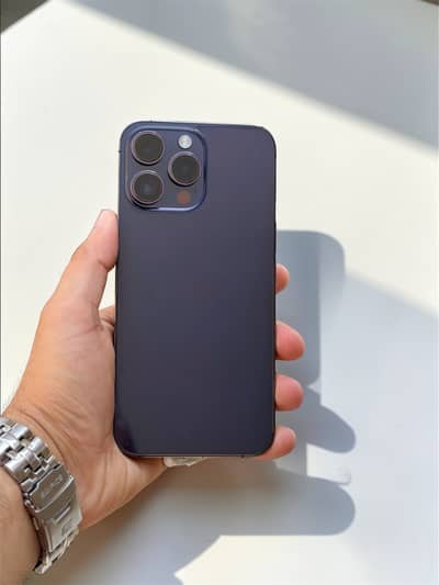 Iphone 14 pro max 256gb PTA (Pysical + E sim) Urgent Sale