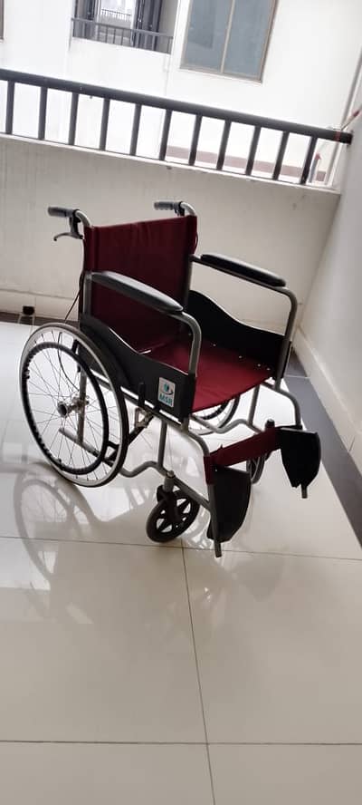 Wheelchair with breaks