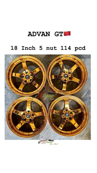Advan GT | New Rims | 18 Inch | 114 pcd