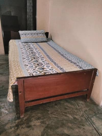 Single Bed for sale.  ( Contact Number - 03180412684 )